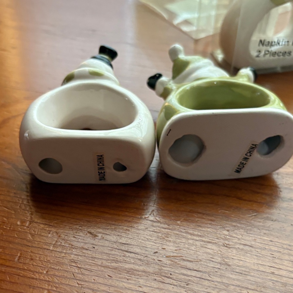 Festive Snowman Napkin Rings Set - Picture 8 of 8